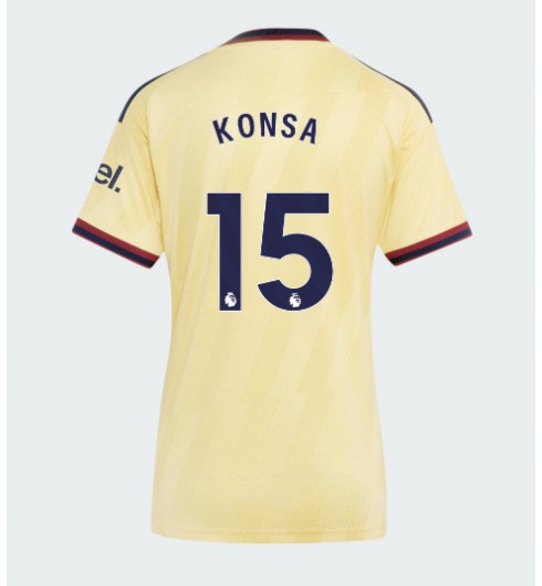 Arsenal Ezri Konsa #15 Alternativní Dres pro Dámské 2026-27 Krátký Rukáv Arsenal Ezri Konsa #15 Alternativní Dres pro Dámské 2026-27 Krátký Rukáv